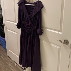 Beautiful magenta, formal dress.